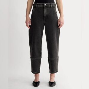 Everlane Black The Utility Barrel Jean Sz 8